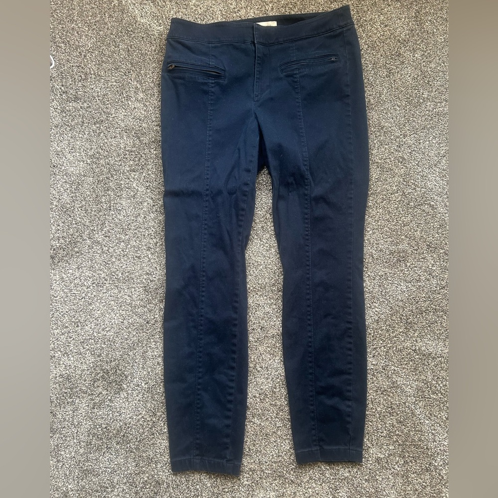 Navy Loft Pants